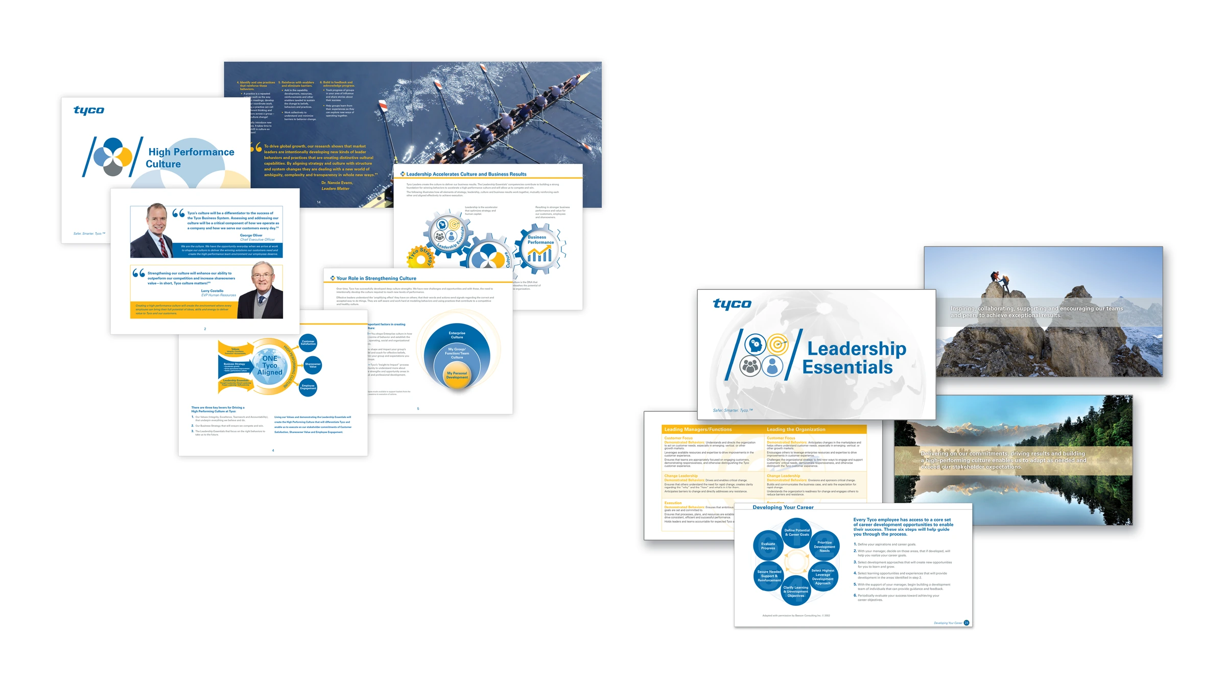 Tyco corporate and program brochures