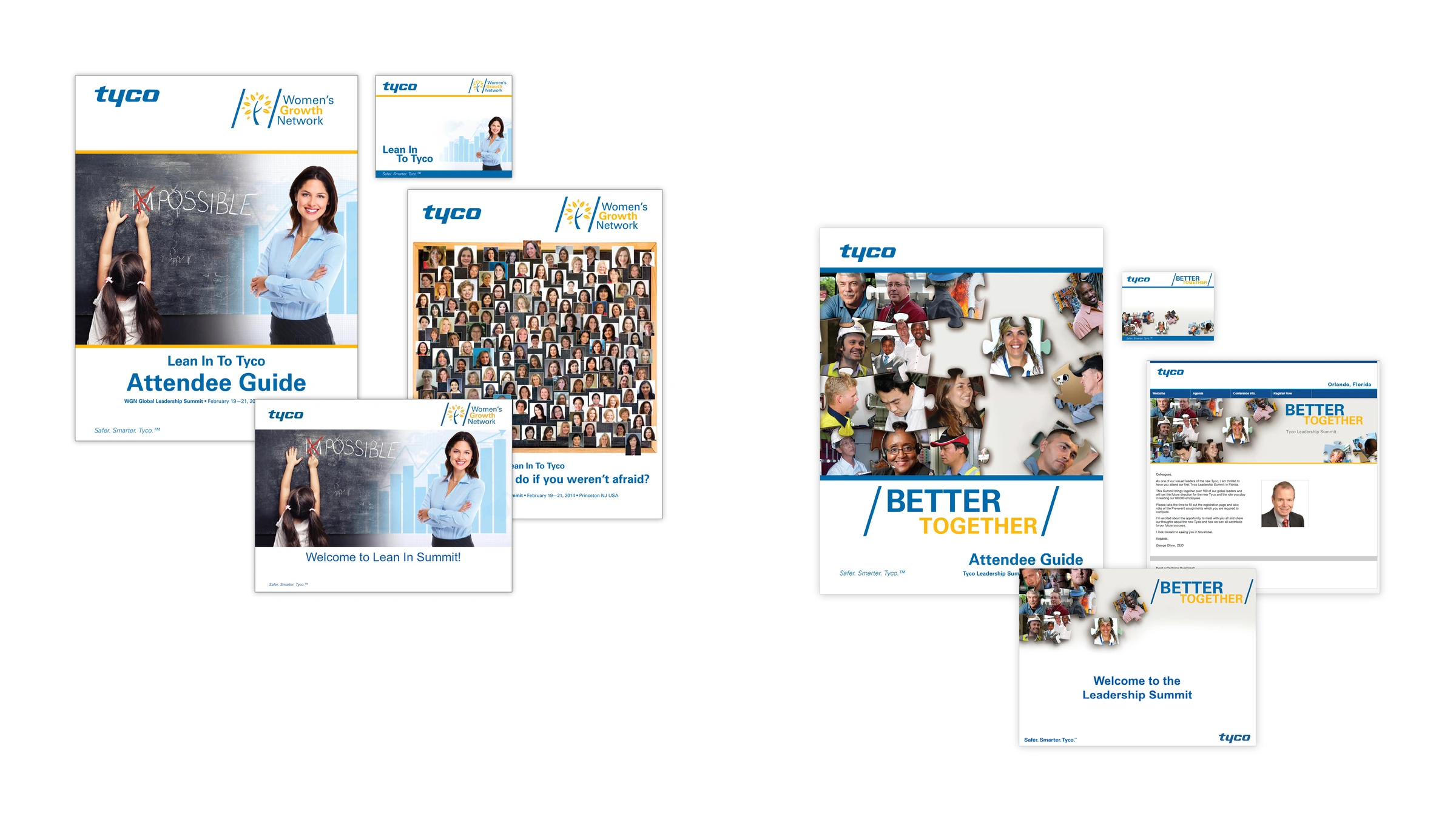 Tyco conference and event materials