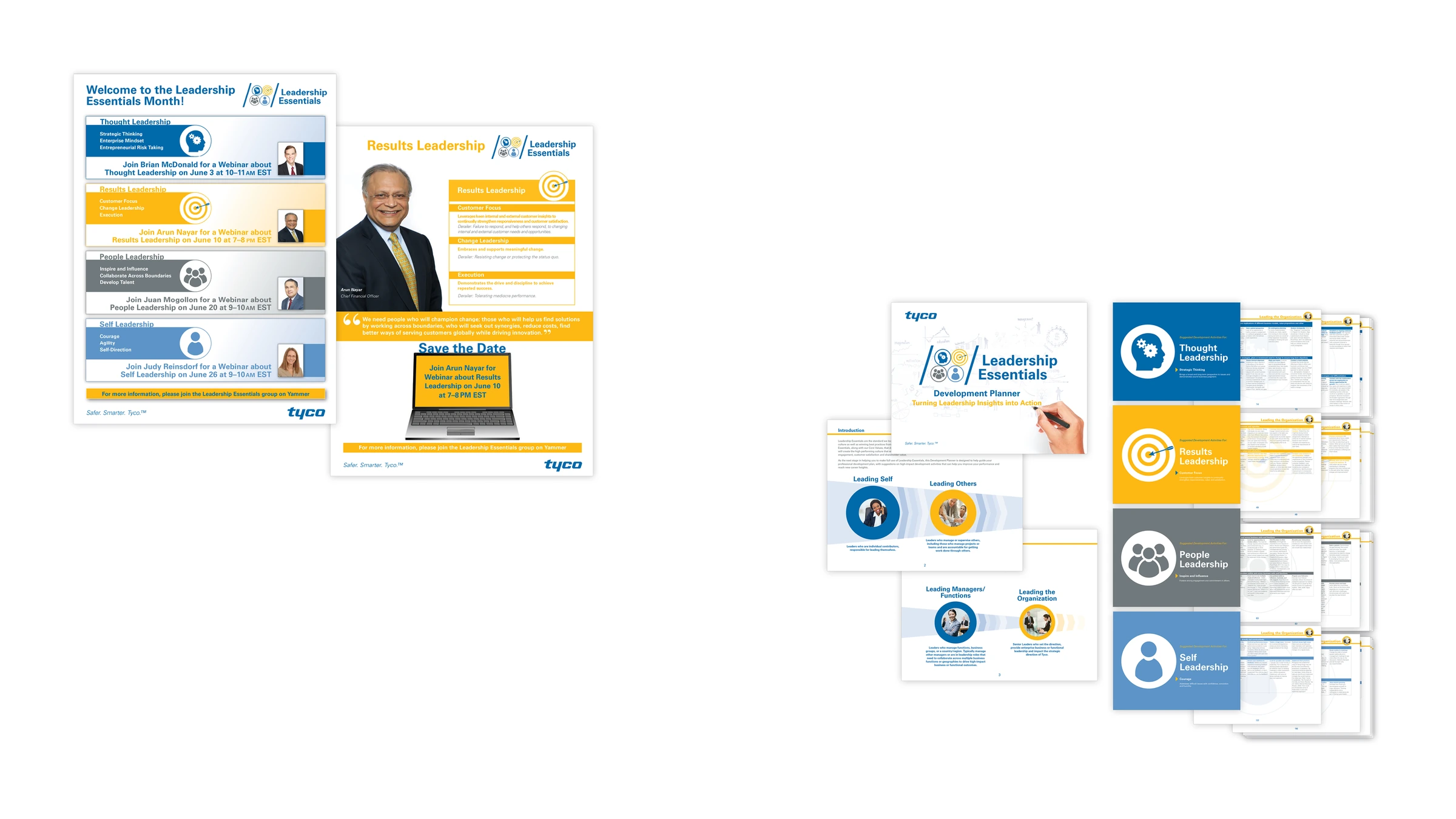 Tyco Leadership Essentials program communications