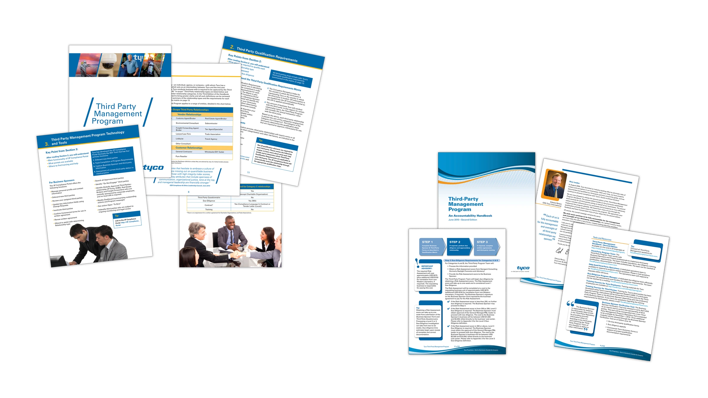 Tyco Third Party Management Program materials